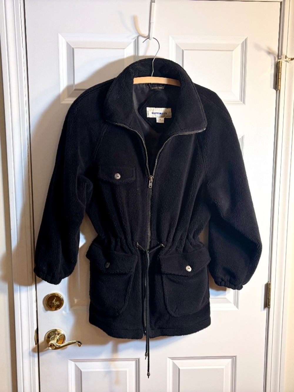 Mulberry Street Black Coat